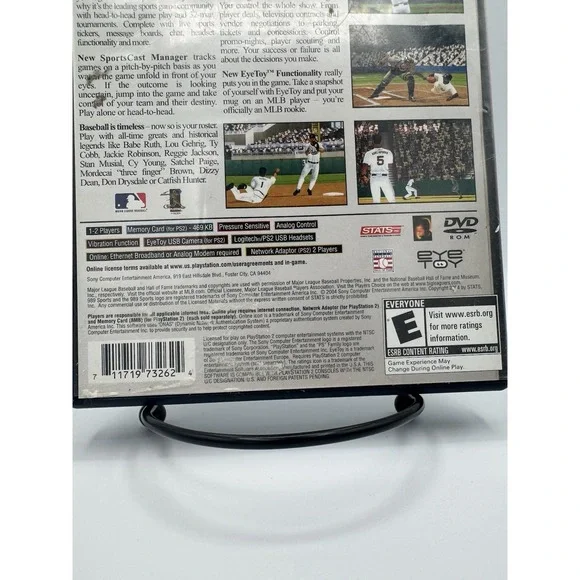 MLB 2005 PS2 PlayStation 2 - 1 Year Warranty Game & Case - Picture 3 of 5